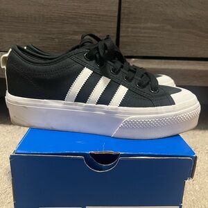 ADIDAS NIZZA PLATFORM SHOES